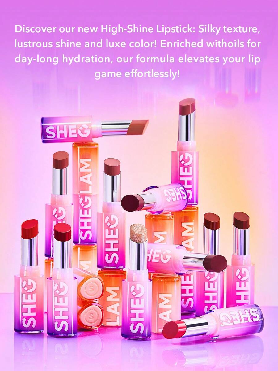 SHEGLAM Mirror Kiss High-Shine Lipstick-Rule