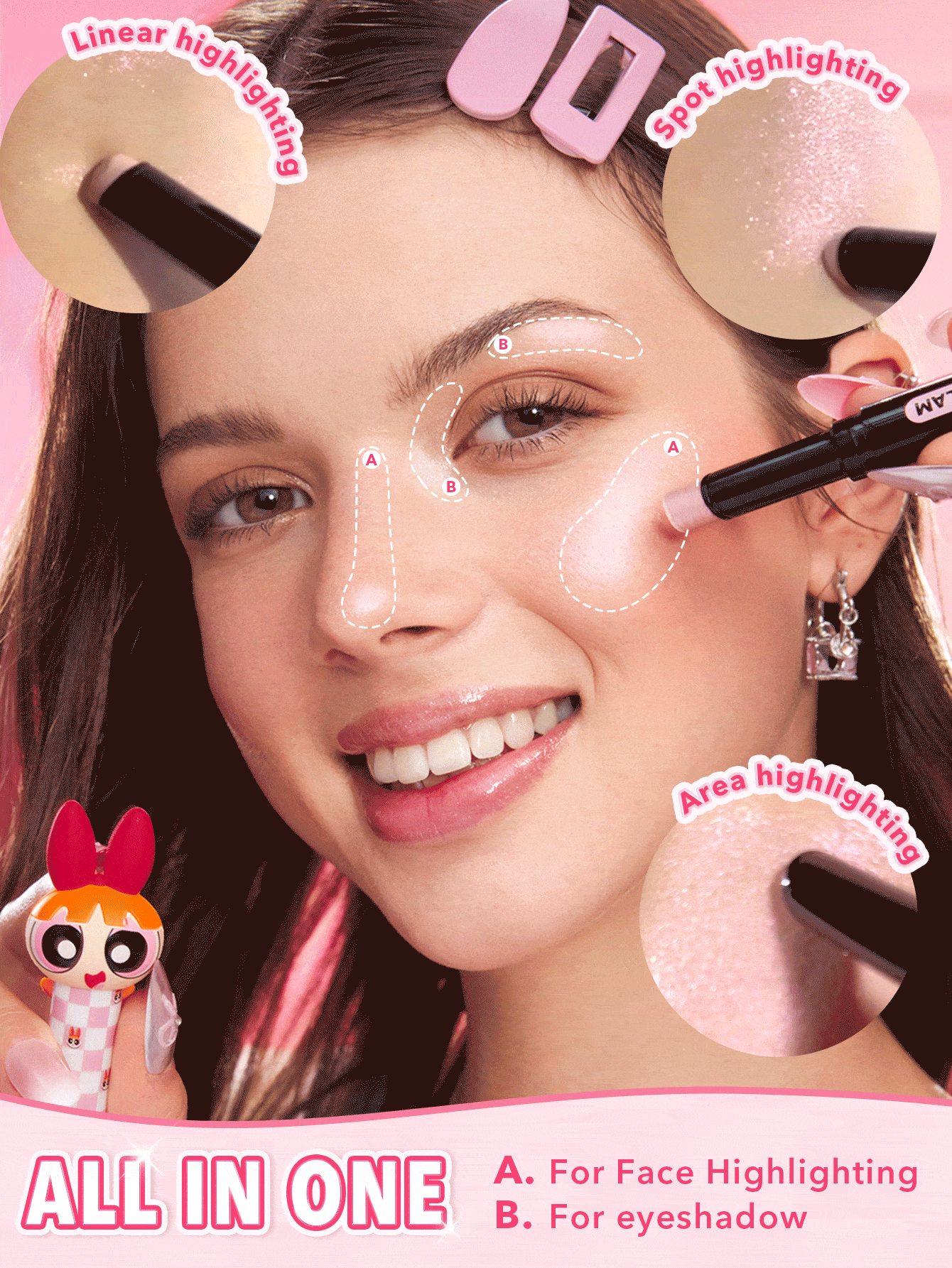 The Powerpuff Girls Highlighter