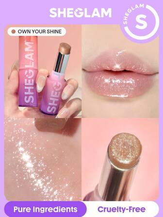 SheGlam Mirror Kiss High-Shine Lipstick
