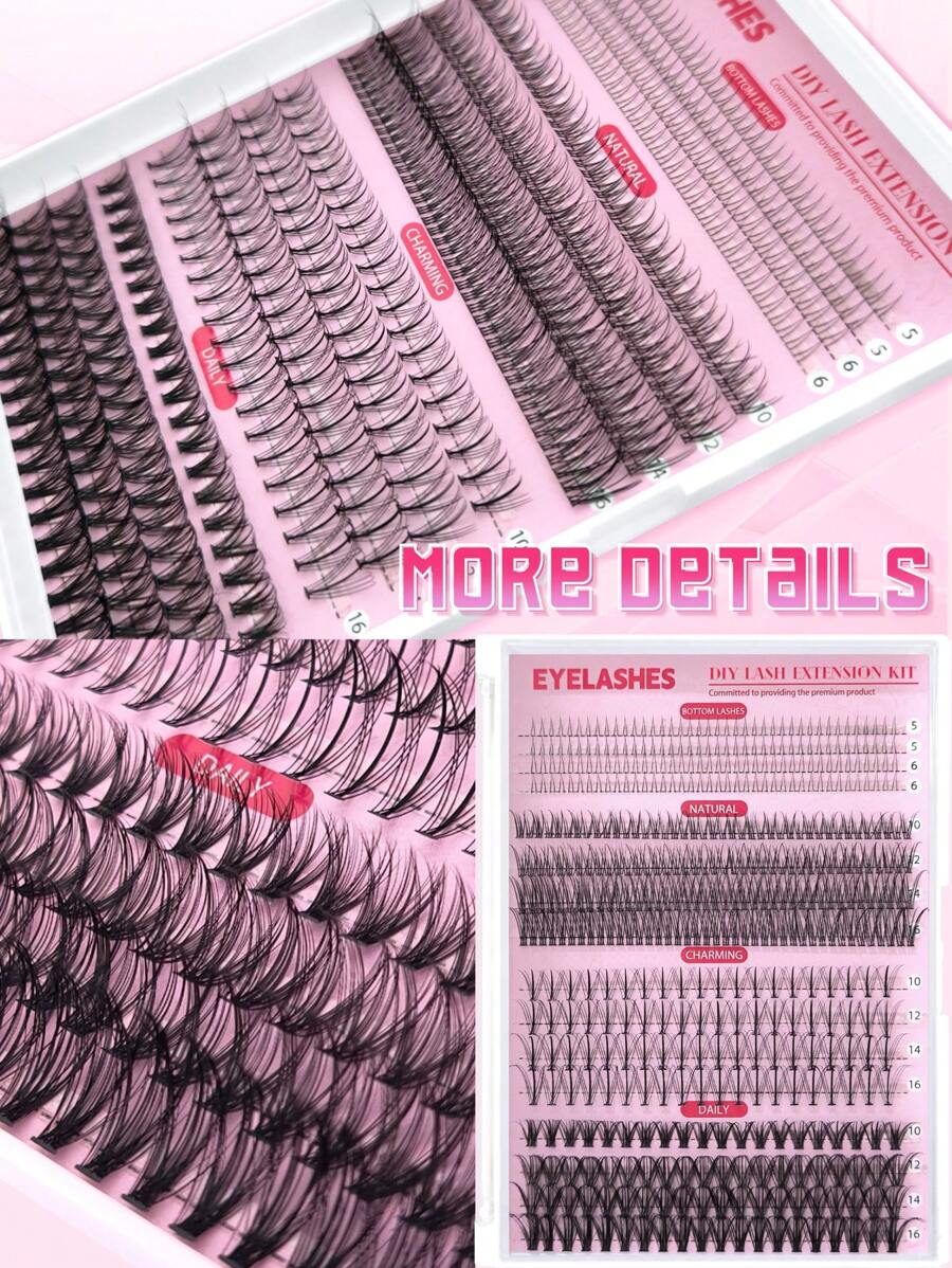 Individual Lash Clusters