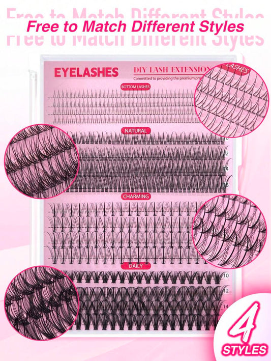 Individual Lash Clusters