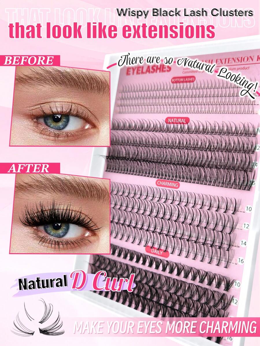 Individual Lash Clusters