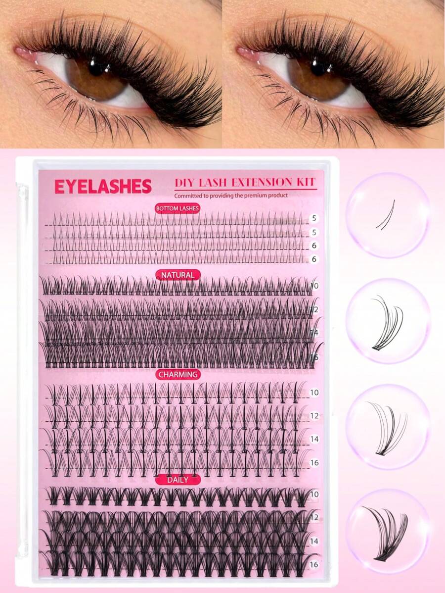 Individual Lash Clusters