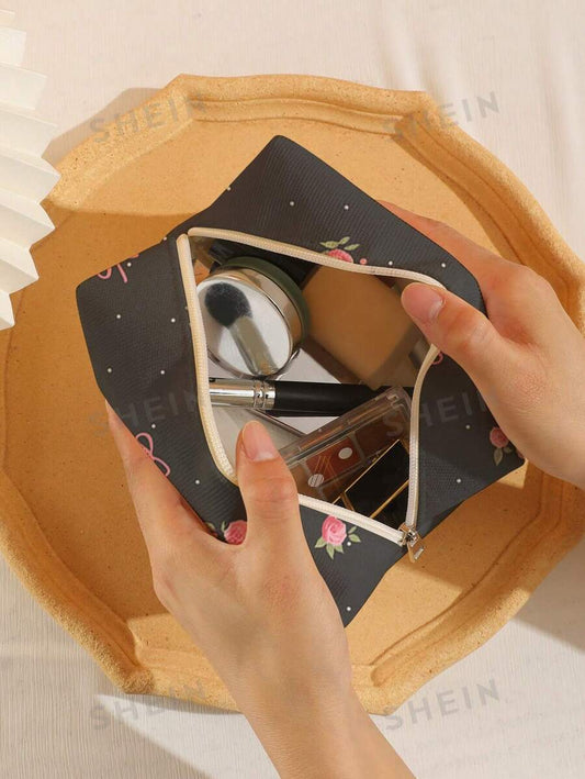 Shein Velvet Cosmetic Bag