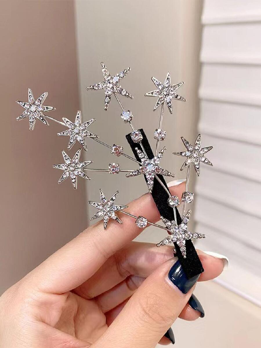 Shein Rhinestone Star Hair Clip
