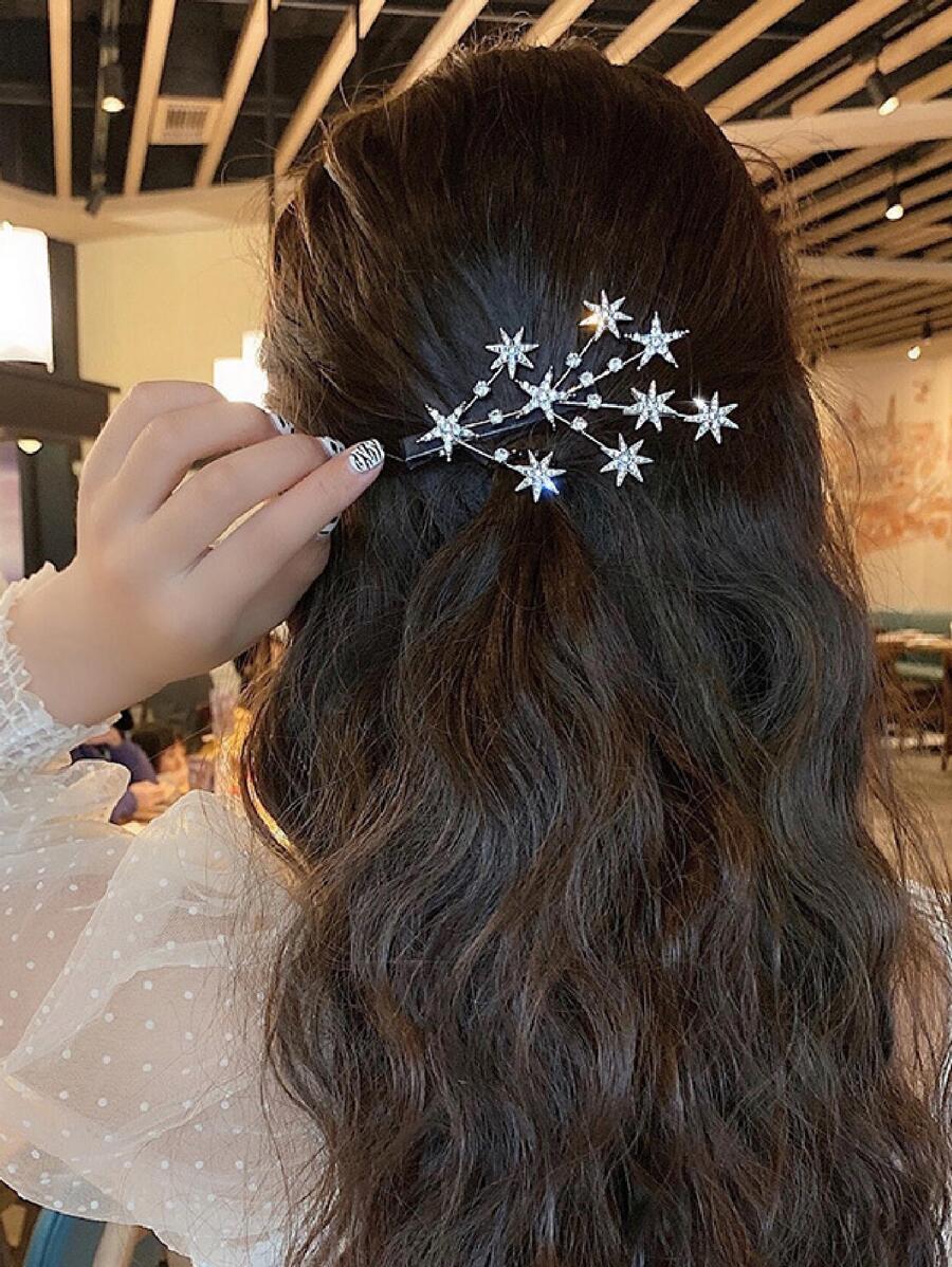 Shein Rhinestone Star Hair Clip