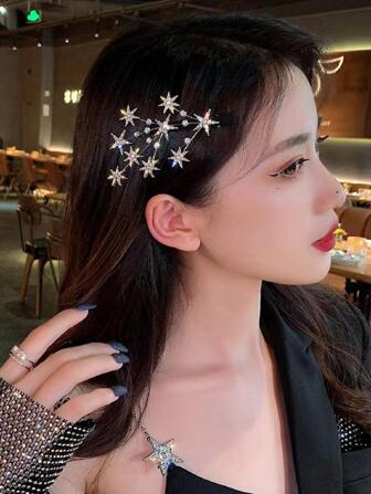 Shein Rhinestone Star Hair Clip