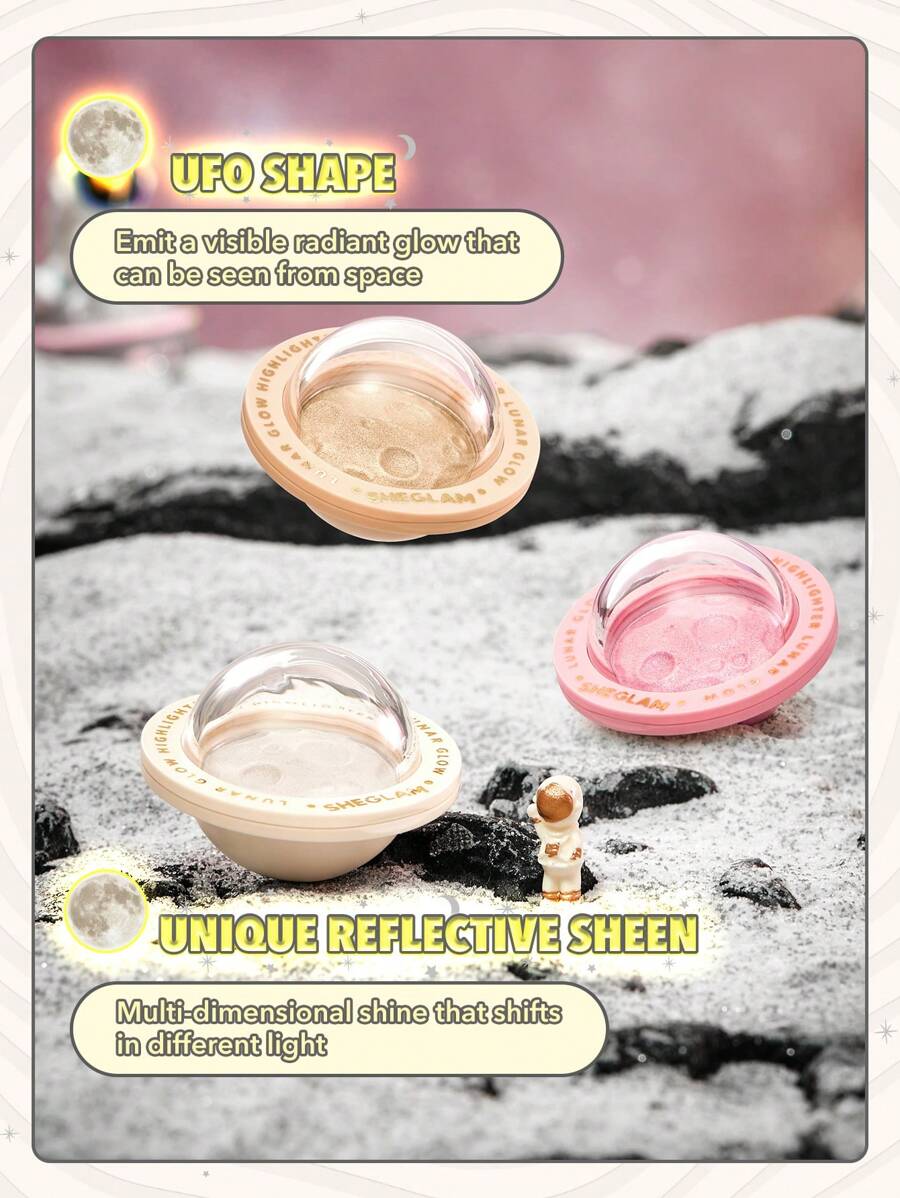 SHEGLAM Lunar Glow Highlighter-Vanilla Frost
