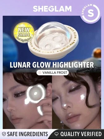 SHEGLAM Lunar Glow Highlighter-Vanilla Frost