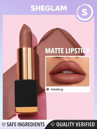SHEGLAM Matte Allure Lipstick - Adulting