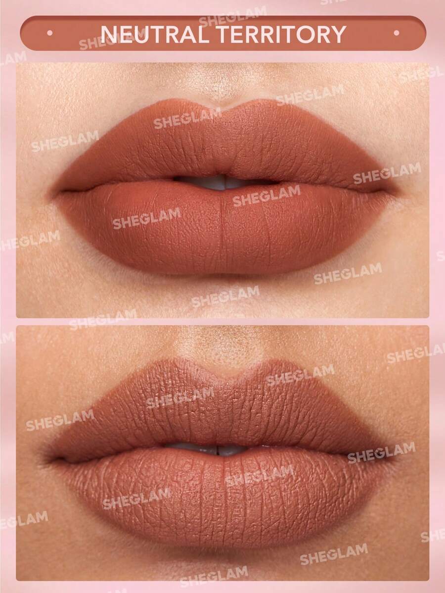 SHEGLAM Matte Allure Lipstick - Neutral Territory