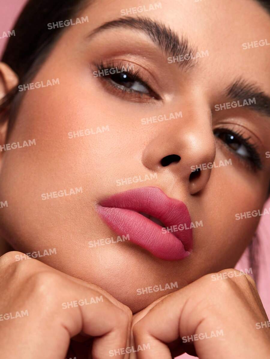 SHEGLAM Matte Allure Lipstick - Peony Long