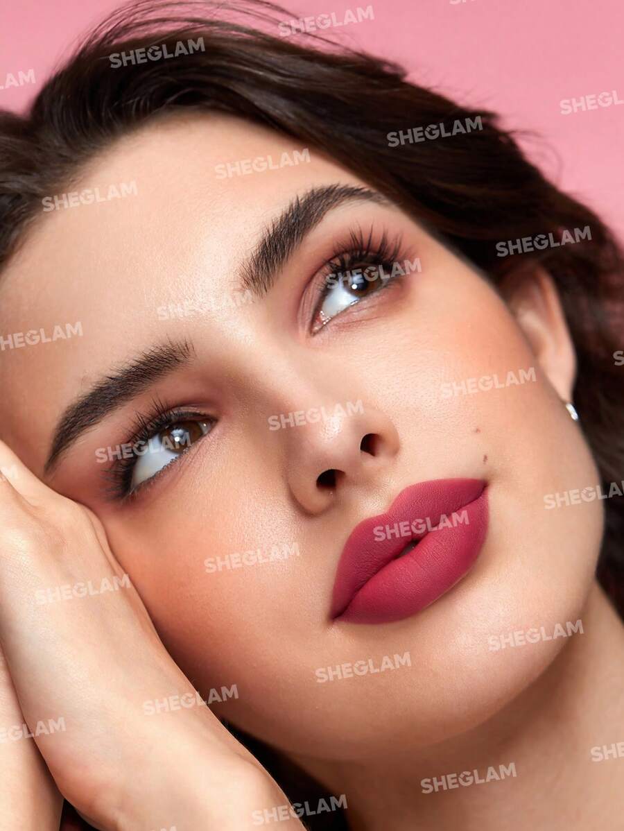 SHEGLAM Matte Allure Lipstick - Peony Long