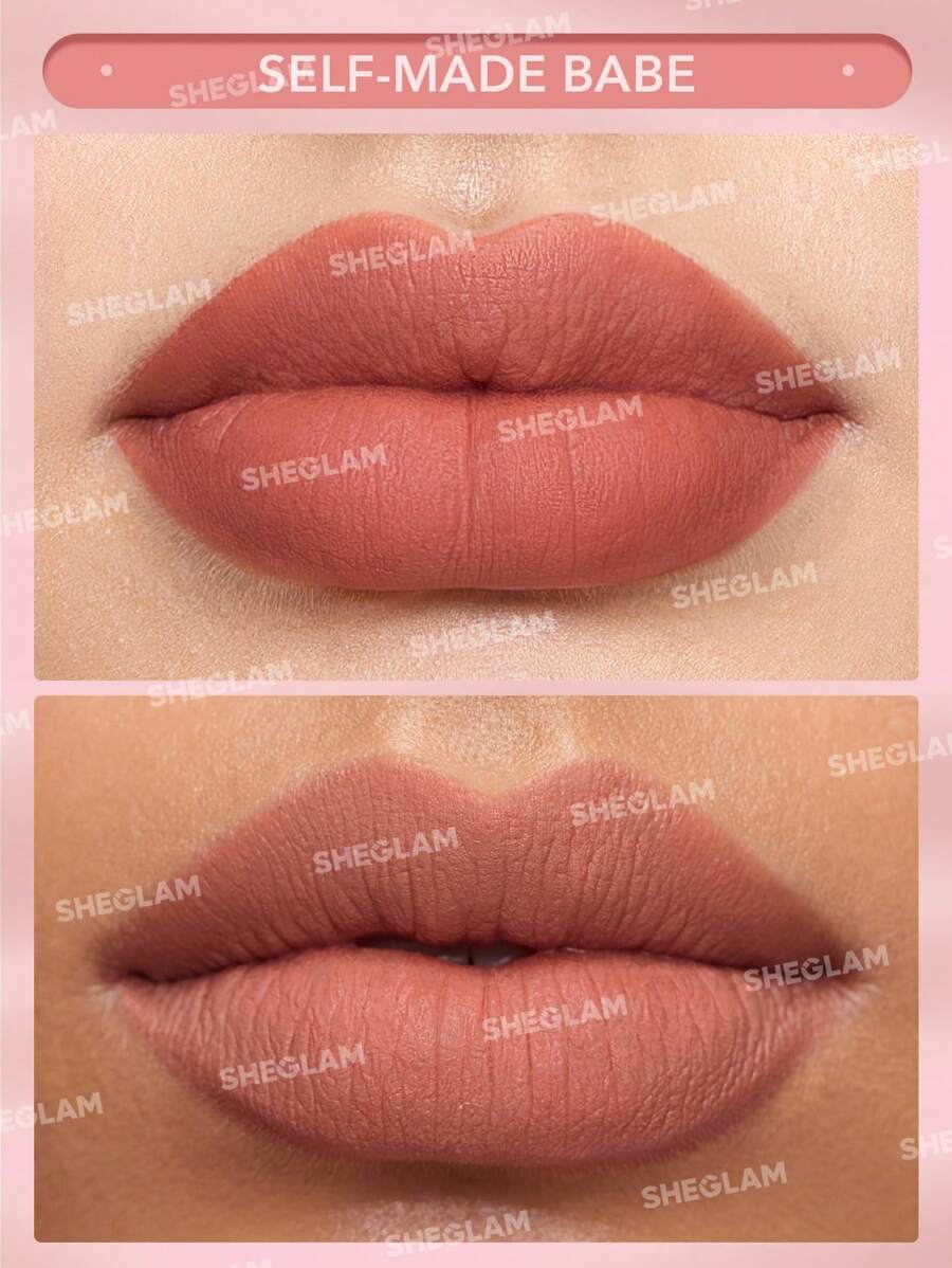 SHEGLAM Matte Allure Lipstick-Self-Made Babe