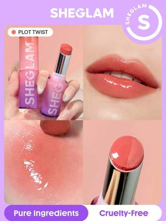SHEGLAM Mirror Kiss High-Shine Lipstick-Plot