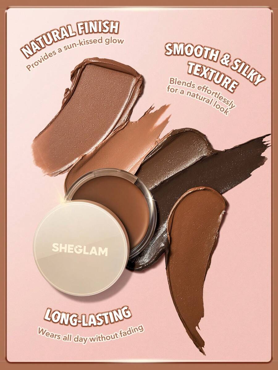 SHEGLAM Silk Haze Cream Bronzer-Caramel