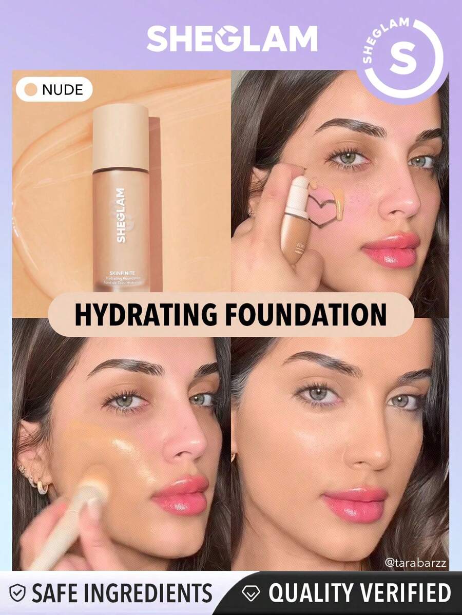 SHEGLAM Skinfinite Hydrating Foundation-Nude
