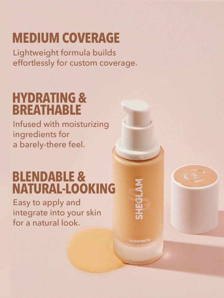 SHEGLAM Skinfinite Hydrating Foundation-Shell