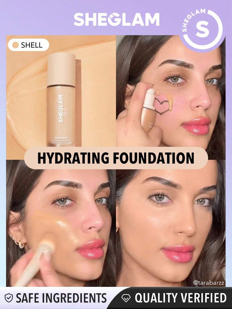 SHEGLAM Skinfinite Hydrating Foundation-Shell