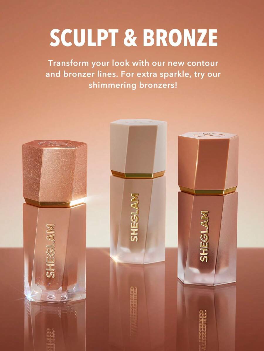 SHEGLAM Sun Beam Matte Liquid Bronzer-Golden Sun