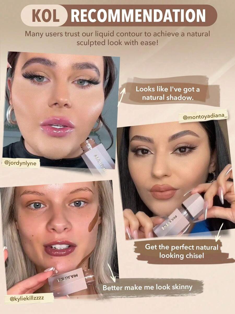 SHEGLAM Sun Sculpt Liquid Contour-Warm Honey