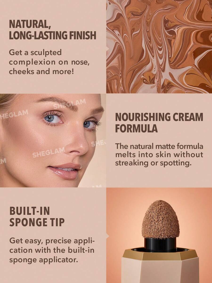 SHEGLAM Sun Sculpt Liquid Contour-Warm Honey