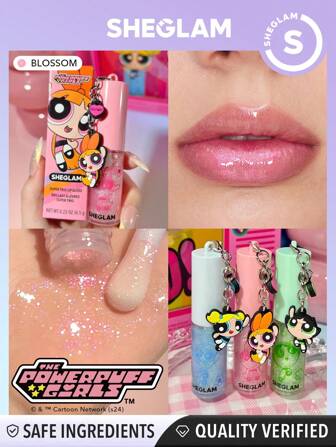 The Powerpuff Girls SHEGLAM Lip Gloss-Blossom