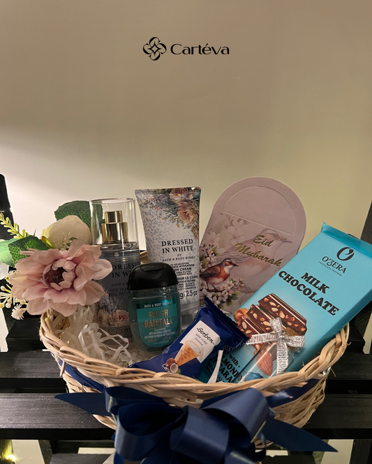 Eid Dressed in White Gift Basket