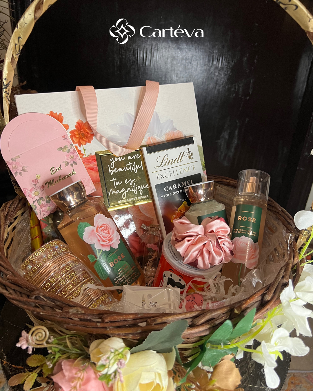 Eid Luxe Rose Indulgence Gift Basket