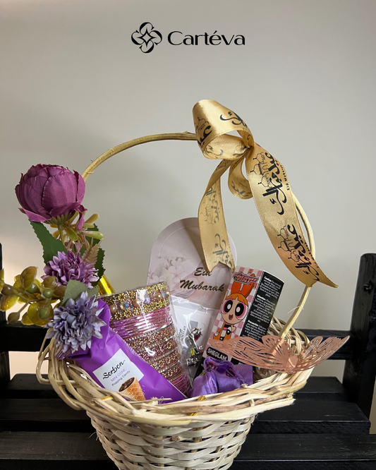 Eid Glow & Treats Gift Basket