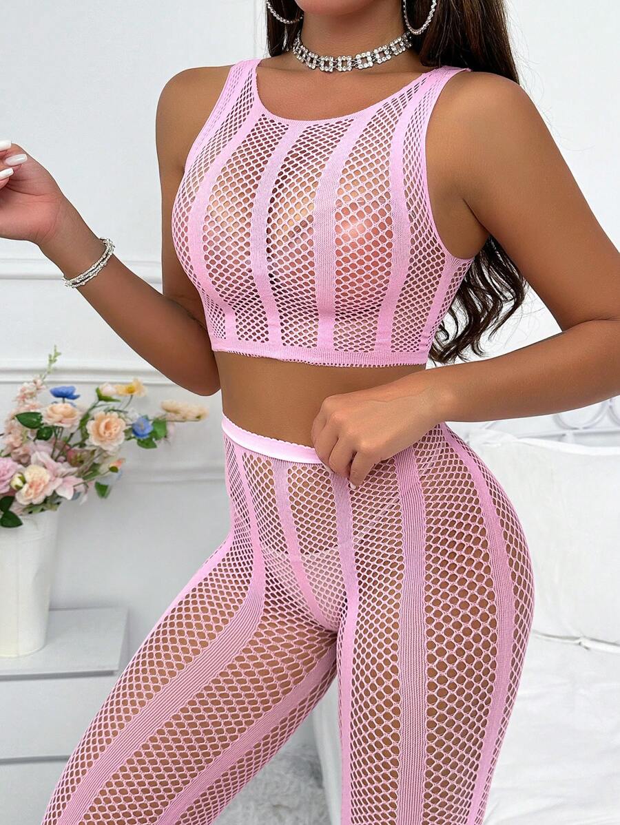 Mesh Lingerie Set