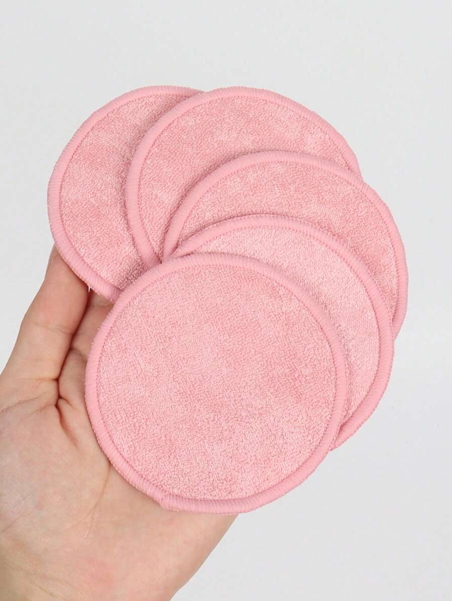 5pcs Reusable, Washable Makeup Remover Pads