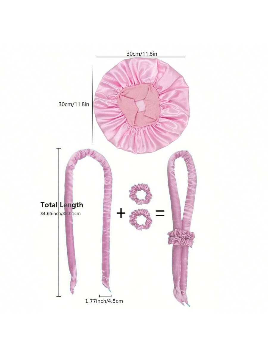 Shein 4pcs Sleep Hair Care Tools Set
