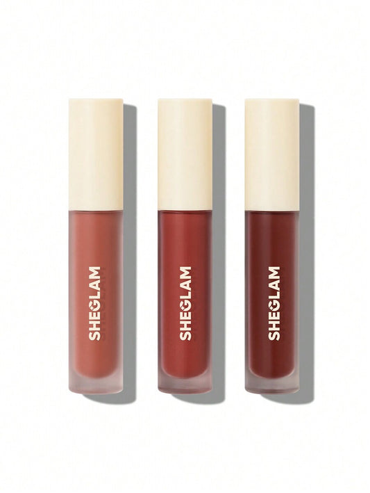 SHEGLAM Matte Allure Mini Liquid Lipstick Set-Private Tour